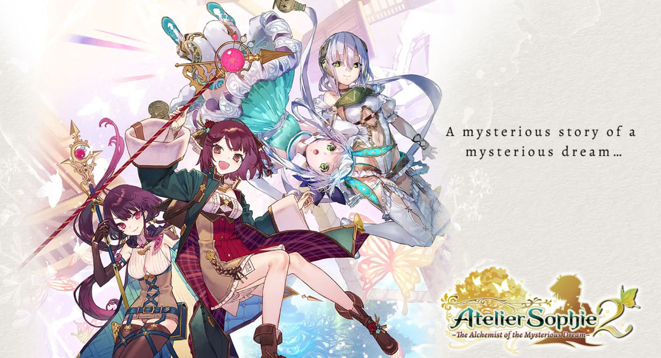 A poster of all characters in Atelier Sophie 2 The Alchemist of the Mysterious Dream
